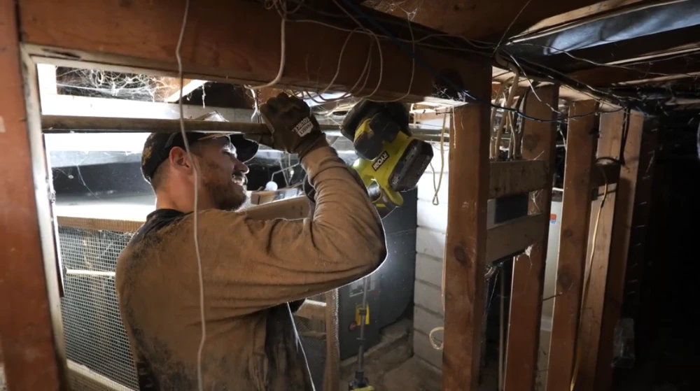 Basement plumbing repair by a Loveland plumber